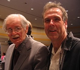 Norman Corwin working with Tony Palermo in 2005